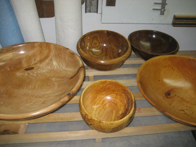 Sampling of finished bowls